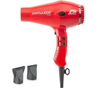 Secador de pelo - Parlux, 3200 Plus, 2 Velocidades, 4 Temperaturas, K-Lamination, Rojo
