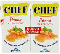 Parmalat Panna Chef al Salmone crema de cocina con salmón 2 x 125 ml