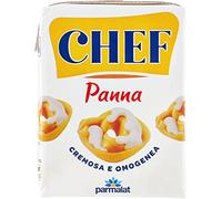 Parmalat Panna Chef per cucinare - Crema de cocina cremosa y homogénea, 6 unidades, 200 ml