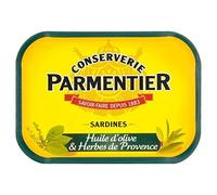 Parmentier Marido. Sardinas Aceite De Oliva Y Hierbas 135g (Paquete de 6)