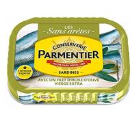 PARMENTIER - SARDINAS con una red de aceite de oliva virgen extra 135 g - 5 unidades