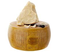 Parmigiano Reggiano DOP, de la colina "Saliceto", forma entera 39Kg, envejecido 24 meses, + cuchillo profesional