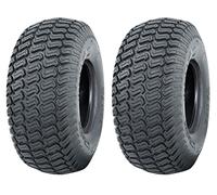 Parnells, 2 Juegos de Neumáticos para Césped sin Cámara, 13x5.00-6, 4 Capas Wanda P332, Marcado E, 316 mm de Diámetro, 128 mm de Ancho, 200 kg, para Cortacésped con Asiento para Césped, Buggy y Carros