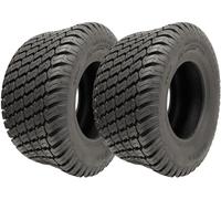 Parnells - 2 Juegos de Neumáticos sin Cámara para Cortacésped - 16x7,50-8, 4 Capas Wanda P332 Grass Tire - Diámetro 410 mm, 182 mm Ancho, 310 kg - para uso Todoterreno, Buggys y Carritos.