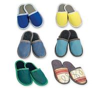 Parodi & Parodi 188/C, Pantuflas 188 / C, Talla 38-39, Tela Unisex Adulto, Multicolore, 38.5 EU