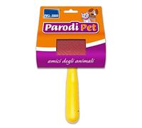 Parodi & Parodi Cardador con Mango de plástico para Perros y Gatos Ligero - 70 g