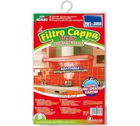 PARODI & PARODI - Filtro para Campana Plus autoextinguible, de poliéster, Color Blanco, 20 x 38 x 4 cm