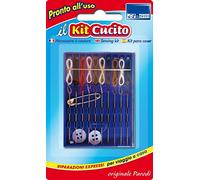 PARODI & PARODI 'Kit portátil Costura, Set Costura, Kit Costura de Viaje Completo, Kit Costura para Casa Todo en 1, Set Costura Emergencia. Composto De Hilos, Agujas, Botones, Alfileres Art. 439