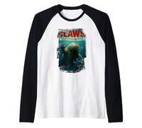 Parodia de biología de garras de tardígrado | Ataque de monstruo oso de agua Camiseta Manga Raglan