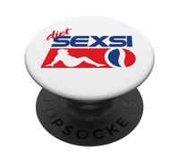 Parodia Divertida de Diet Sexsi, gordita y Sexy, Inspirada en LOL PopSockets PopGrip Adhesivo