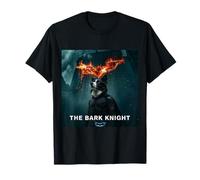 Parodia épica del héroe del perro - Paisaje urbano Moody y arte del símbolo del fuego Camiseta