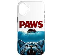 Parodia Gato y Ratón Gato Divertido Carcasa para iPhone 16 Plus