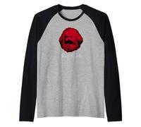Parodia Karl Marx: This is Not Santa Camiseta Manga Raglan