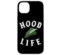 Parodia Robin Hood Life Cool Gangster Nerd Lectura de Libros Divertidos Carcasa para iPhone 14 Plus