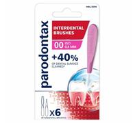Parodontax - Cepillos interdentales de 0,4 mm - Garantiza la higiene interdental - Cubre +40%* de superficie de cepillado - Elimina la placa dental entre los dientes - Juego de 6 cepillos con tapa