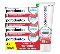 Parodontax Complete Protection Blanqueante, Pasta Dentífrica Blanqueante para Encías, Pack de 4 x 75 ml