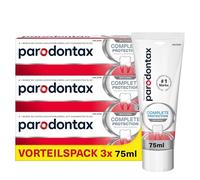 Parodontax Complete Protection - Pasta de dientes blanqueadora para problemas de encías (3 x 75 ml)