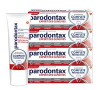 Parodontax Dentifrice Complete Protection Blancheur, 8 Benefices, Anti-Tartre et Contre le Saignement Occasionnel des Gencives, Lot de 4x75ml