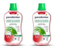 Parodontax, Herbal, Enjuague Bucal para Sangrado de Encías, Uso Diario, Encías Sanas y Aliento Fresco, Sin Alcohol, 500 ml (Paquete de 2)