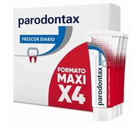 Parodontax Pasta de Dientes Ayuda a Tener y Prevenir el Sangrado de Encías, Frescor Diario, Pack de 4 x 75 ml