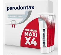 Parodontax Pasta de Dientes Blanqueante Ayuda a Prevenir y Detener el Sangrado de Encías, Blanqueador Dental Diario, Pack de 4 x 75 ml