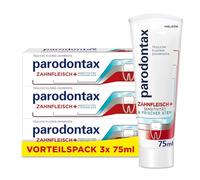 Parodontax Pasta de dientes de encías + sensibilidad y aliento fresco, 3 x 75 ml