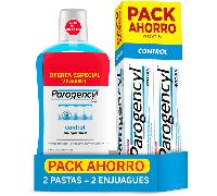 Parogencyl Control Colutorio 2x500 ml + Control Encías Pasta Dientes 2x125 ml