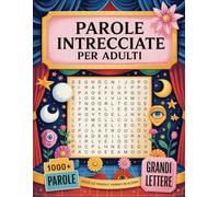 Parole Intrecciate Per Adulti: Sfide Mentali In Caratteri Grandi Per Anziani