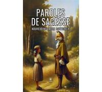 Paroles De Sagesse (ebook)