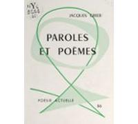Paroles Et Poèmes (ebook)