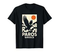 Paros Grecia Atardecer Camiseta