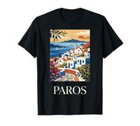 Paros Grecia Island Coastal Village Travel Design Camiseta