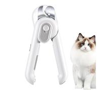 Parpadeador de garras de gato | Herramientas para el cuidado y la molienda con iluminación LED - cortauñas de gato,Adecuado para patas de mascotas, hogar, salón, viajes, ducha, tiempo de baño y
