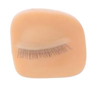 Párpados de Repuesto para extensión de pestañas Párpados de práctica de pestañas de Silicona realistas con Caja de Almacenamiento para Profesionales de Belleza y Estudiantes (Ojo Derecho)