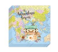 ParPix 20 servilletas de viaje en todo el mundo