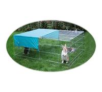 Parque, 144 x 112 x 60 cm, galvanizado, incl. parasol