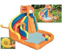 PARQUE ACUÁTICO INFLABLE TURBO SPLASH 53301 JUEGOS NIÑOS CM365x320x270