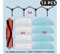 PARQUE adecuado para Philips Homerun Serie 7000 XU7100/01 XU7100/02 Piezas de repuesto Filtro Cepillo