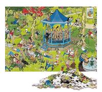 Parque Bandstand Concert Puzzle 500 Piezas Adultos Cumpleaños Juego De Rompecabezas Decoración Juegos Educativos Stress Relief Toy 500pcs (52x38cm)