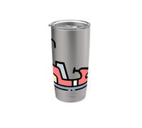 Parque de atracciones de carnaval de coches de choque Vaso térmico de acero inoxidable de doble pared