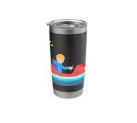 Parque de atracciones de carnaval de coches de choque Vaso térmico de acero inoxidable de doble pared