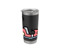 Parque de atracciones de carnaval de coches de choque Vaso térmico de acero inoxidable de doble pared