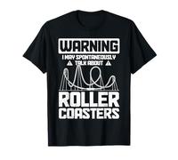 Parque de atracciones de montaña rusa divertido amante de la montaña rusa Camiseta