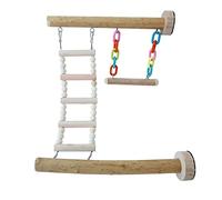 Parque de juegos de pájaros, estación de juegos, e Soporte de madera for pájaros, juguete for loros, columpio, escalera for escalar, jaula for pájaros, gimnasios de juegos, patio de juegos for periqui
