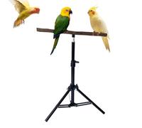 Parque de Juegos para Aves Soporte Trípode Plegable Ajustable