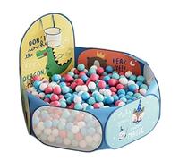 Parque de juegos para piscina de bolas, tienda de campaña plegable, diseño de piscina, pozo de bolas grande, cesta de almacenamiento adjunta, área de juego multiusos para interiores y exteriores, para