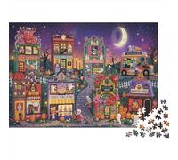 Parque de Monstruos Coloridos Puzzle 1000 Piezas Adultos Y Niños,Regalo Ideal,Relax,Deco Pared,Anti-estrés,Rompecabezas,Premium,Cartón,14 Años+,Desafío,Reto,Educativo 70x50cm