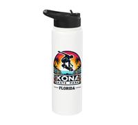 Parque de patinaje Kona Florida Stainless Steel Insulated Water Bottle