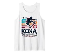 Parque de patinaje Kona Jacksonville Florida Camiseta sin Mangas