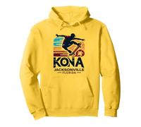 Parque de patinaje Kona Jacksonville Florida Sudadera con Capucha